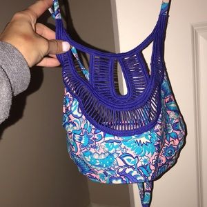 Halter swimsuit top